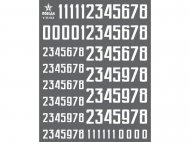 Цифры для бронетехники 7,20/11,52 мм (V35018)