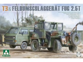 Сборные модели VW Т3 & Feldumschlaggerat Fug 2,5 t