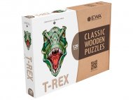 EWA: Головоломка деревянная T-Rex (крафт-картон)