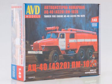 Пожарная автоцистерна АЦ-40 (4320) ПМ-102B