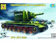 Танк Тяжелый танк КВ-2 с башней МТ-1 (1:35)