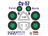 Окрасочная маска на Су-57 (Звезда)
