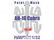 KAV Окрасочная маска на AH-1G Cobra (ICM)