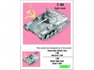 Советский легкий танк Т-80