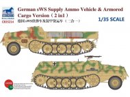 Сборная модель German sWS Supply Ammo Vehicle &Armored Cargo ver