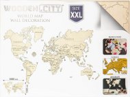 Карта мира XXL - 3D пазл