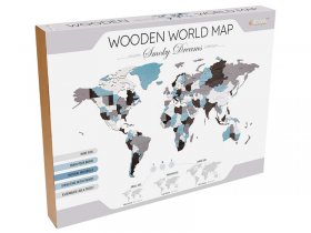 EWA: Карта мира Small Smoky Dreams - модель в виде конструктора