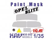 Окрасочная маска на остекление Opel Blitz