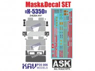 KAV Окрасочная маска и декаль на К-5350
