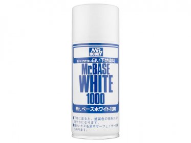 Краска-грунтовка Mr.BASE White 1000 белая