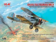Модель самолета Gloster Sea Gladiator Mk. 2