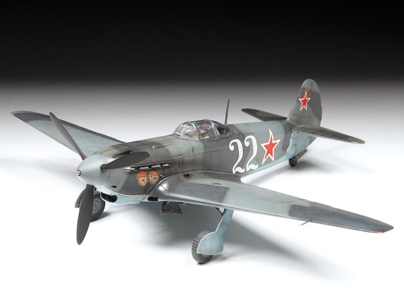 Сборная модель Советский истребитель Як-9Д - Кликните на картинке, чтобы закрыть