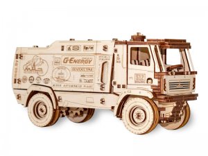 МАЗ-5309RR (1:20), EWA, Сборная модель из дерева