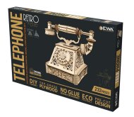 Ретро Телефон, EWA , Сборная модель из дерева