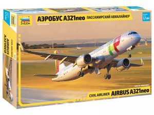 Сборная модель Пассажирский авиалайнер Аэробус А321neo