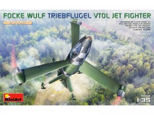 Немецкий реактивный истребитель FW Triebflugel VTOL
