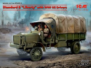 Американский грузовик Standart B Liberty с водителями США