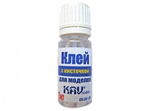 Клей для моделей с кисточкой