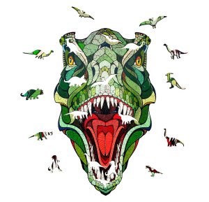 ТИ-РЕКС S, EWA, Головоломка деревянная, пазл
