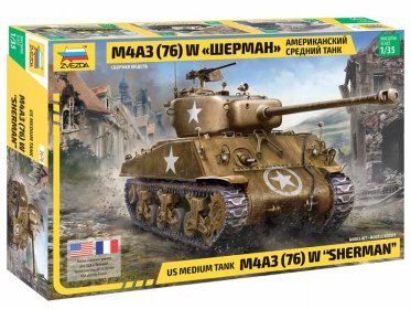 Американский средний танк М4А3 (76) W Шерман