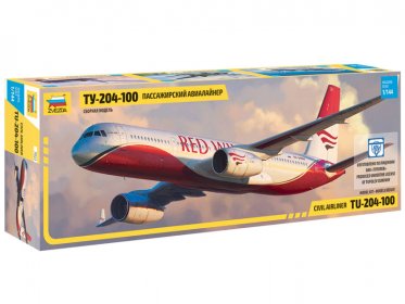 Пассажирский авиалайнер Ту-204-100