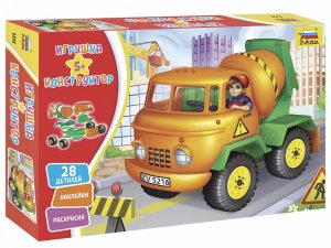 Игрушка-конструктор - бетономешалка