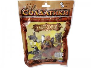 КИБЕР-ЗОМБИ Набор солдатиков для игры и коллекционирования, в п.